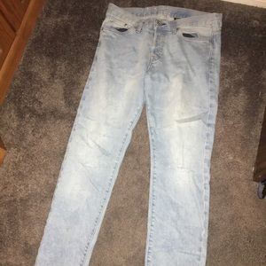 H&M Denim Distressed Slim Jeans size 30x32
